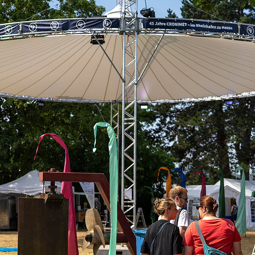 Cronimet Magic Sky beim HafenKulturFest